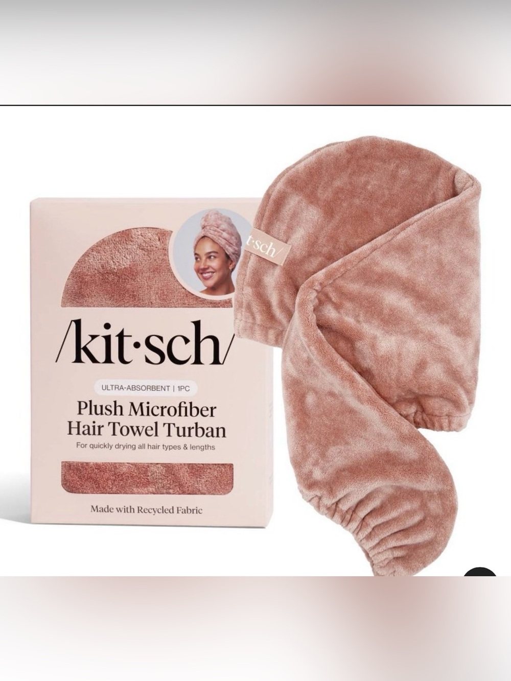 Kitsch Plush Microfiber Hair Towel